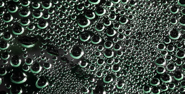 Color Gotas Agua Negro —  Fotos de Stock