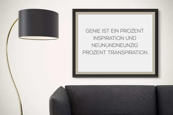 Inspirational Motivating Quote on Picture Frame. — Stock Photo, Image