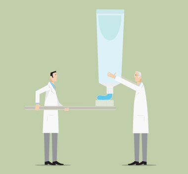 Diş Bakımı kavramı.