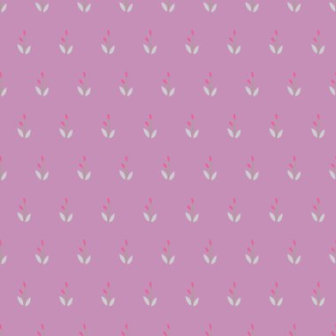 Klasik Dikensiz Çiçek deseni.