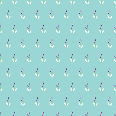 Klasik Dikensiz Çiçek deseni.