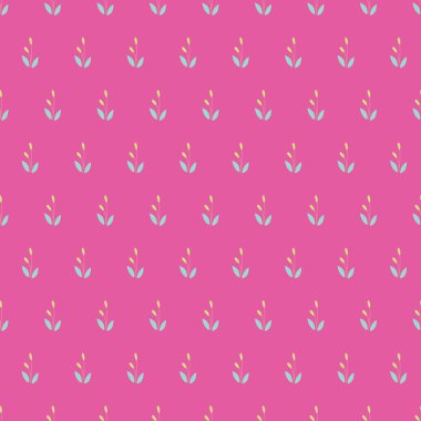 Klasik Dikensiz Çiçek deseni.