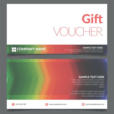 Hediye çeki şablonu