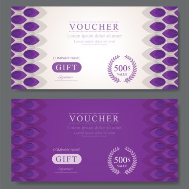 Hediye çeki şablonu