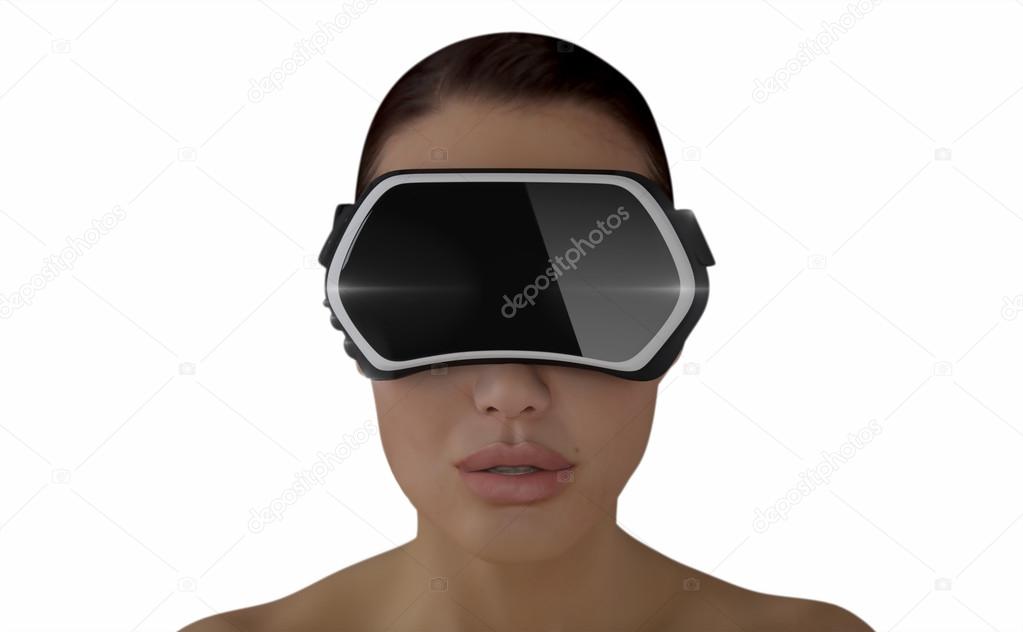 Virtual Reality Concept.
