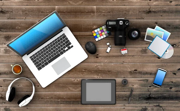 Fotografo home based business — Foto Stock