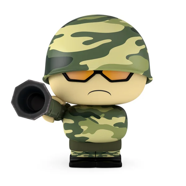 Mini soldier — Stock Photo, Image