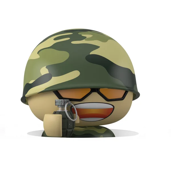 Mini soldado — Foto de Stock