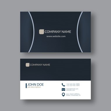 Zarif İş Kartı Şablonu