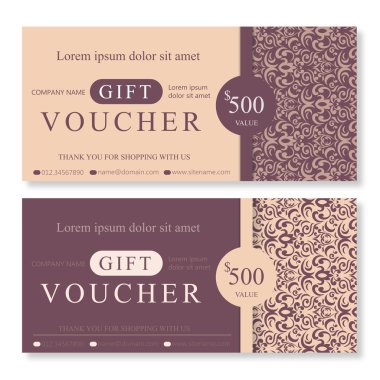 Fiş tasarım şablonu 