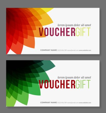 Hediye çeki şablonu