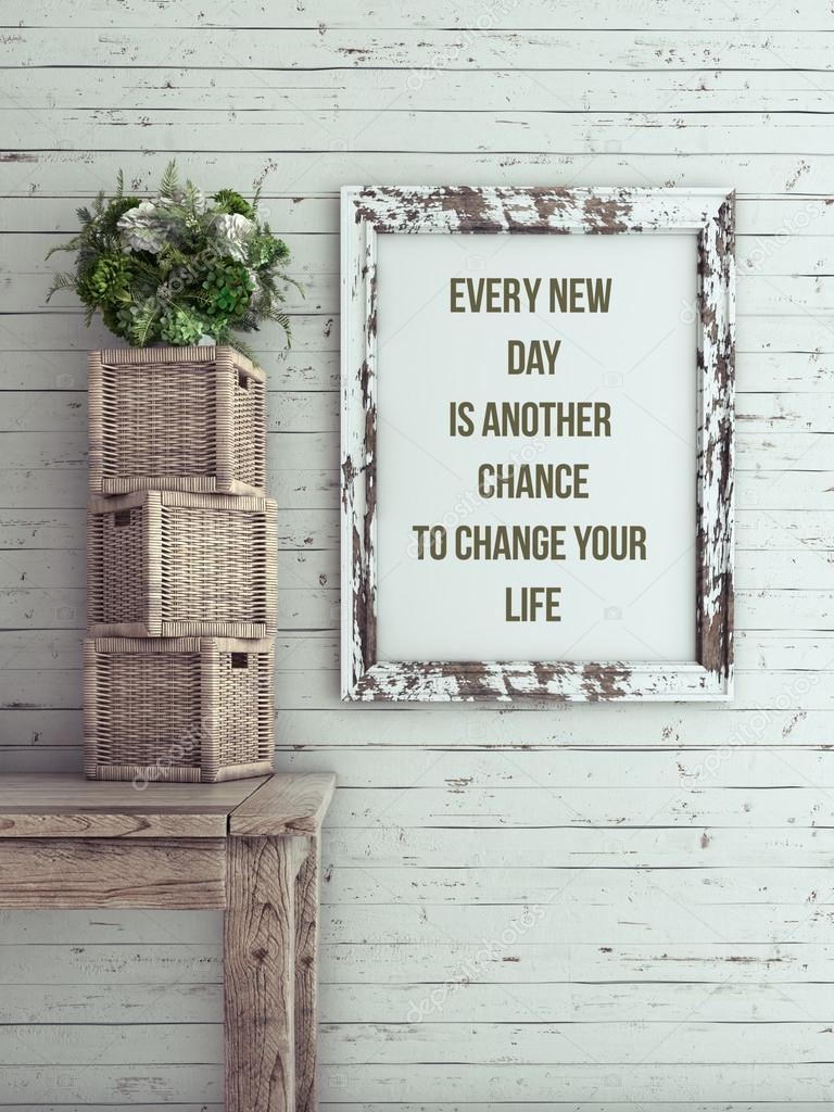 Вдохновляющая Цитата На Рамке. Стоковое Фото ©zzoplanet 97214590