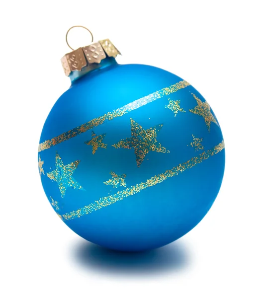 Синій Різдво сфери — стокове фото