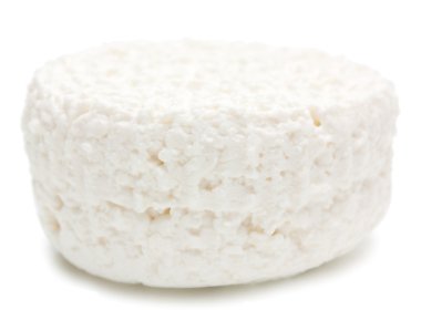 Lor peynir beyaz bitti izole