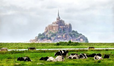 Mont Saint Michel, Fransa