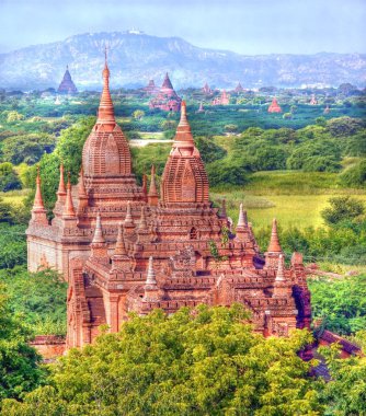 Pagoda adlı Bagan Vadisi