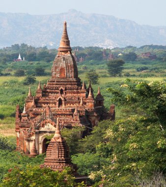 Myanmar 'daki Bagan tapınakları