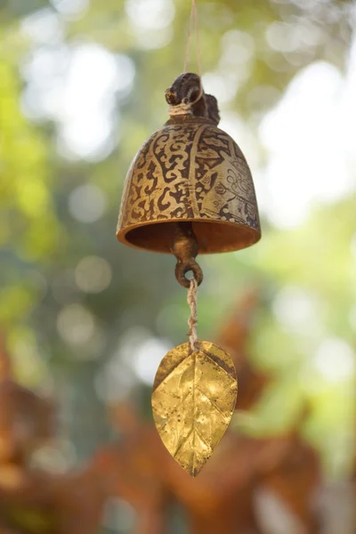 황금 잎 작은 벨 — 스톡 사진