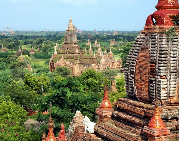 Bagan templomok Mianmarban — Stock Fotó