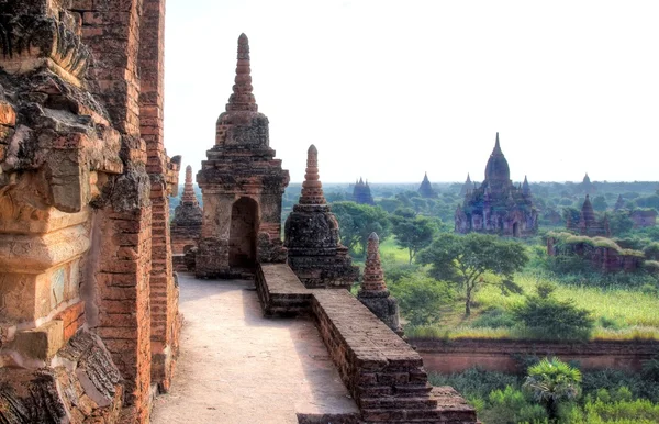 Bagan templomok Mianmarban — Stock Fotó