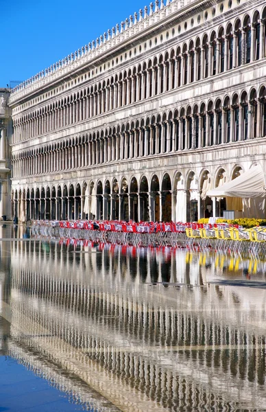 Famosa Piazza San Marco em Veneza Fotos De Bancos De Imagens