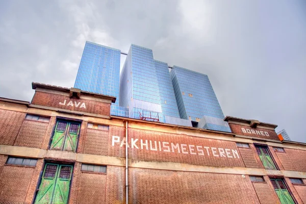 Niederländisches "Rotterdam" bauen lizenzfreie Stockfotos