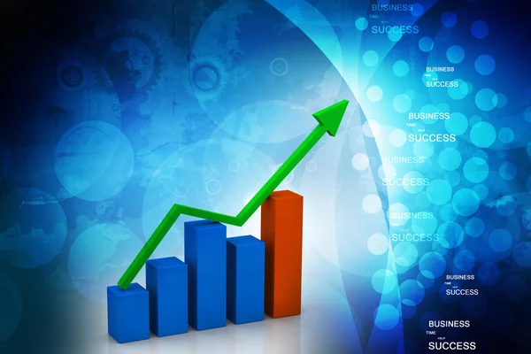 Gráfico de negocios — Foto de Stock