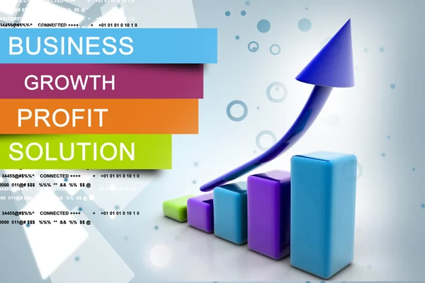Gráfico de negocios — Foto de Stock