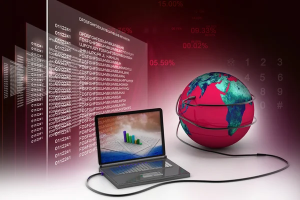 Global internet concept — Stock Photo, Image