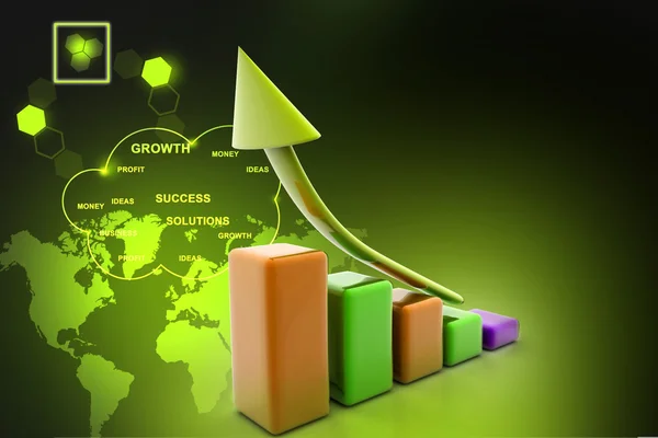 Gráfico de negocios —  Fotos de Stock