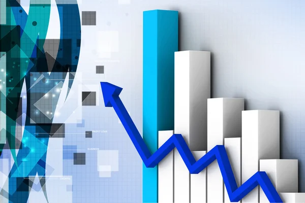 Gráfico de negocios —  Fotos de Stock