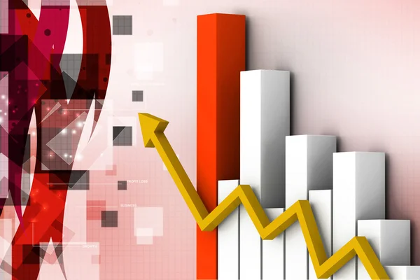 Gráfico de negocios —  Fotos de Stock