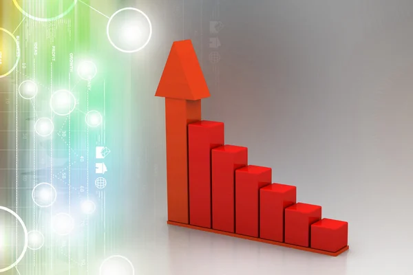 Gráfico de negocios —  Fotos de Stock