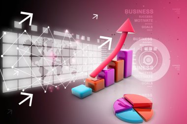 iş grafiği ve birlikte iş kavramı