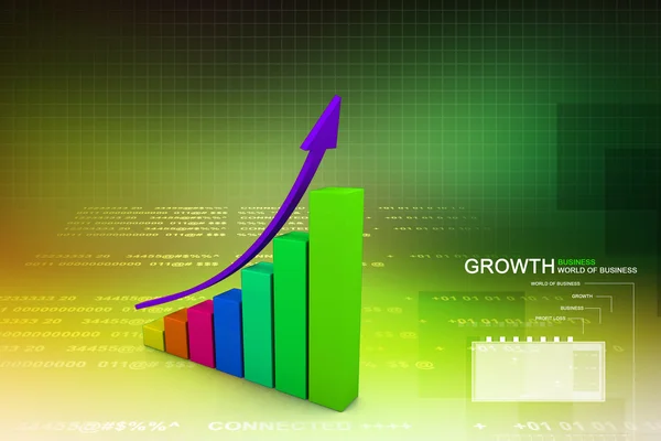 Gráfico de negocios — Foto de Stock