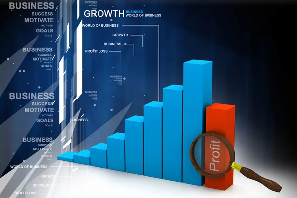 Gráfico de negocios —  Fotos de Stock