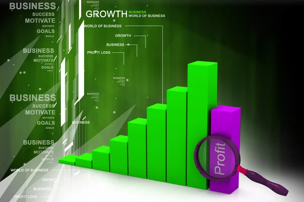 Gráfico de negocios —  Fotos de Stock