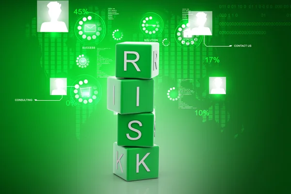 Risk verzekering — Stockfoto