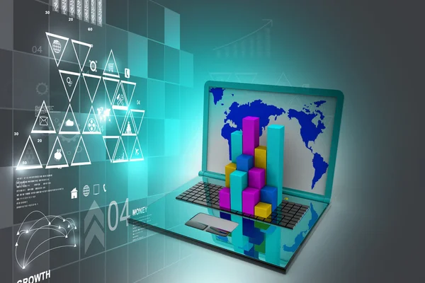 Gráfico en ordenador —  Fotos de Stock