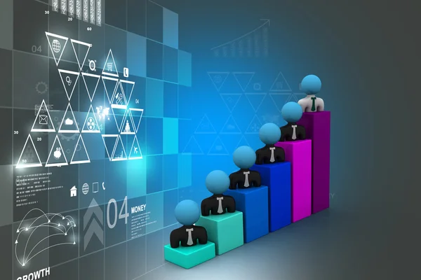 Gráfico de negocios — Foto de Stock