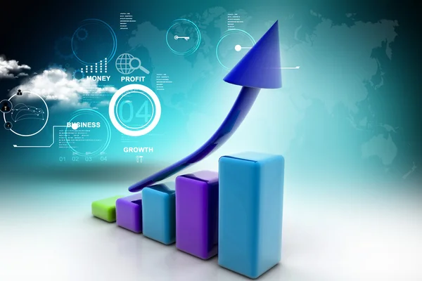 Affärsdiagram — Stockfoto