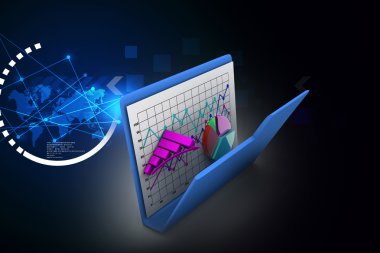 Diyagramı, grafik, grafik ile klasör