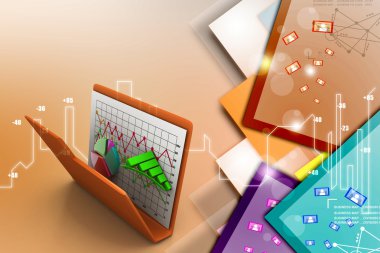 Diyagramı, grafik, grafik ile klasör