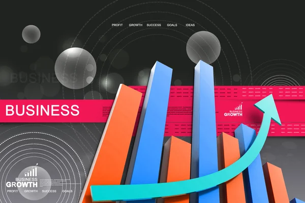 Gráfico de negocios —  Fotos de Stock
