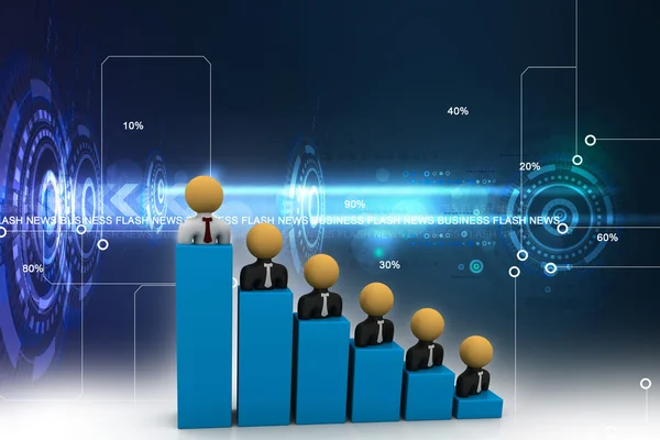 Affärsdiagram — Stockfoto