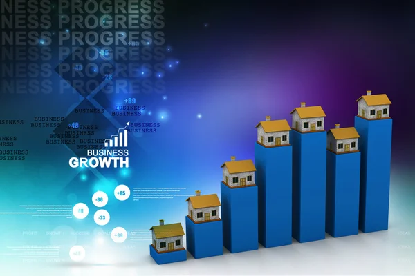 Gráfico de negocios — Foto de Stock