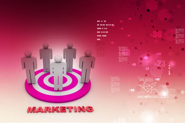 Marketing koncepció — Stock Fotó