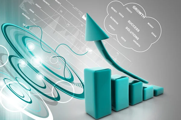 Gráfico de negocios —  Fotos de Stock