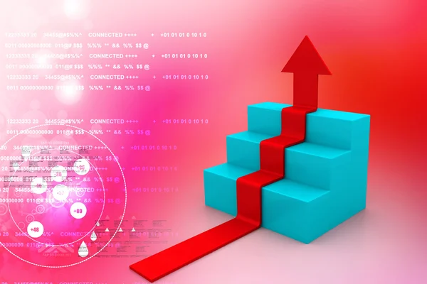 Business graph — Stock Photo, Image