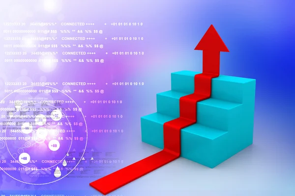 Gráfico de negocios — Foto de Stock